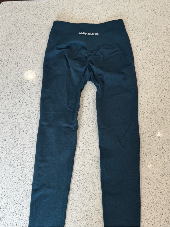 Alphalete Pants - Alphalete dark teal Amplify Leggings